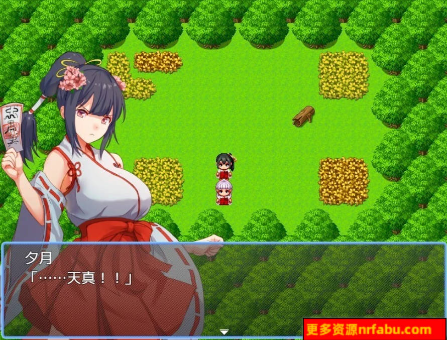 【PC/2D/RPG/汉化】痛苦中的巫女-被诅咒的禁欲巫女 AI汉化版【330M】