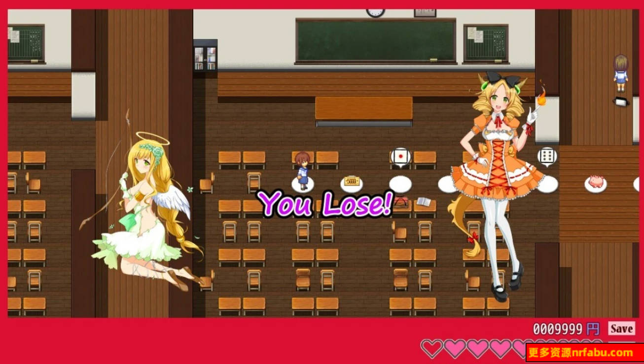 【SD/2D/卡牌RPG/中文】青梅竹马是脱衣游戏的女主角 双端汉化版【2.5G】