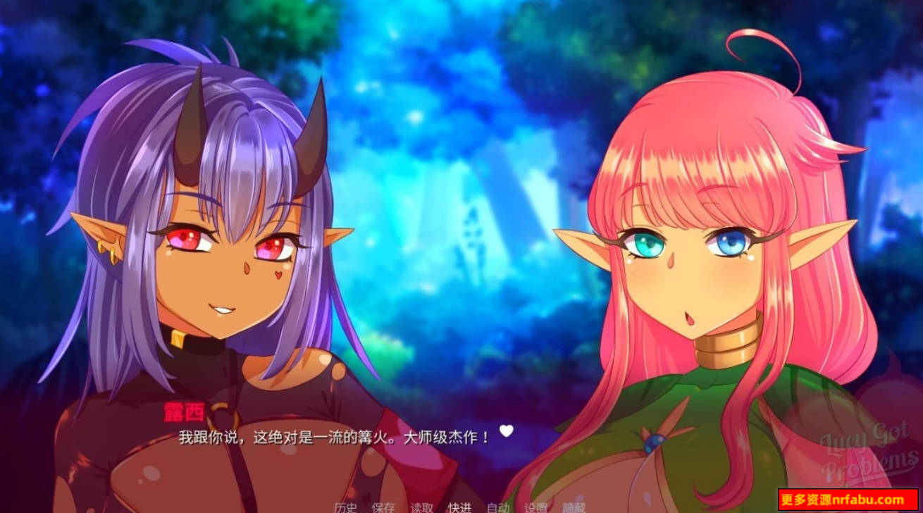 【PC/2D/ADV/中文】露西惹了大麻烦？沙雕魅魔作死记！V1.5 STEAM官中版【1.2G】