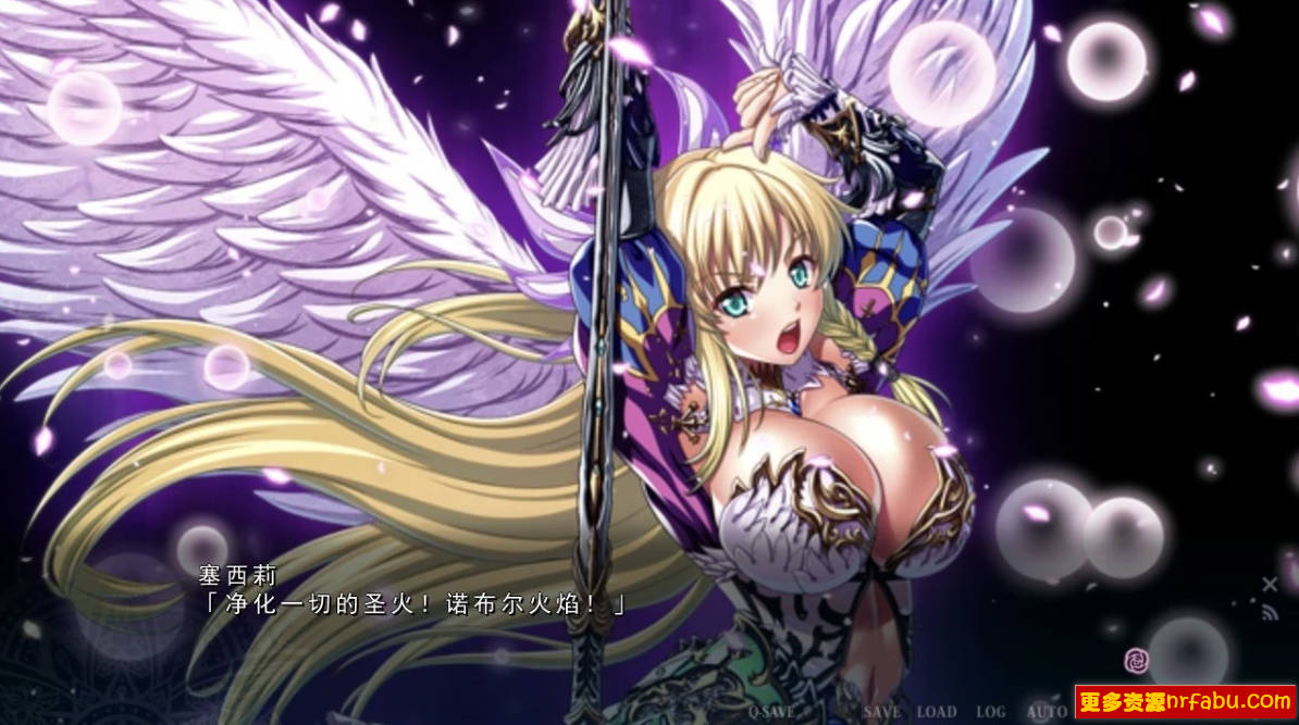 【PC/2D/ADV/汉化】乐园骑士-银悦圣魔骑士露西菲尔篇 STEAM官方中文版【3.4G】