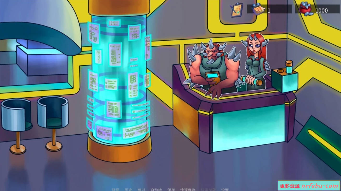 【PC/2D/SLG/中文】天王星酒吧:银河系中黑洞神秘面纱V0.924 STEAM官中+DLC【1.2G】