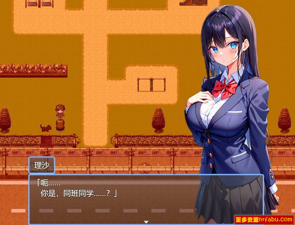 【PC/2D/RPG/汉化】被夺走的巨汝JK理沙的堕落~AI汉化版【600M】