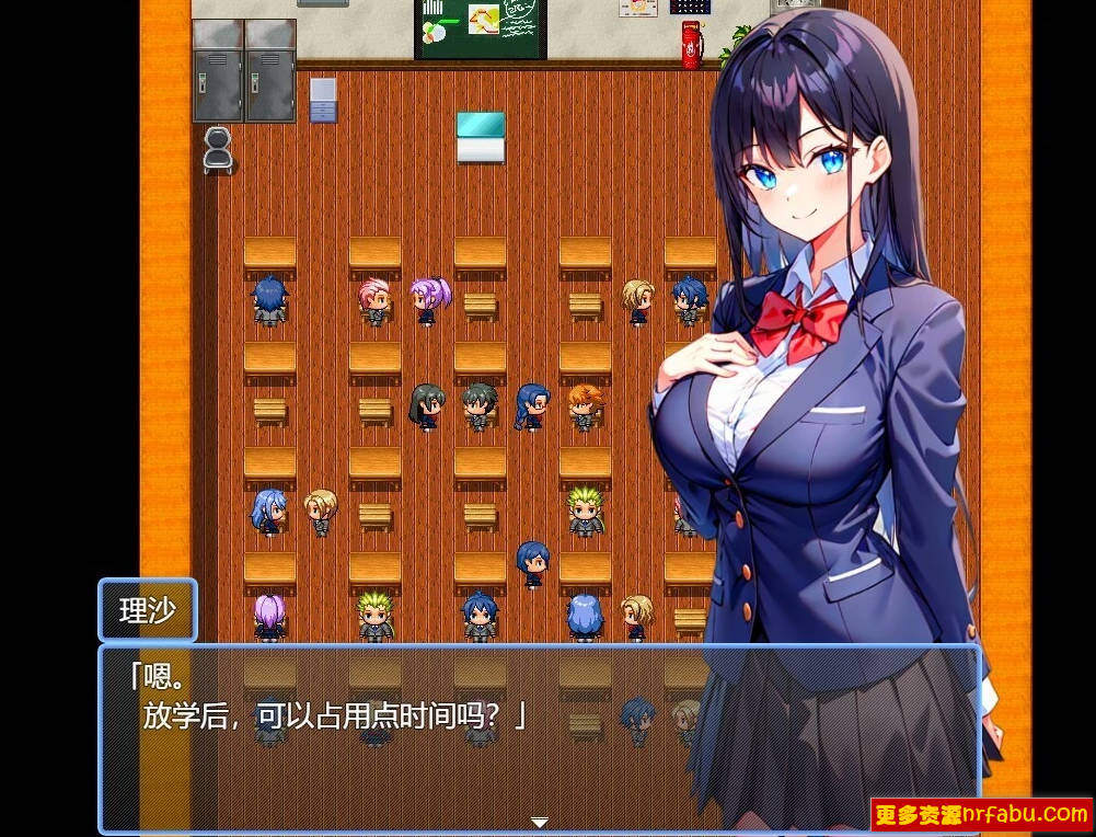 【PC/2D/RPG/汉化】被夺走的巨汝JK理沙的堕落~AI汉化版【600M】