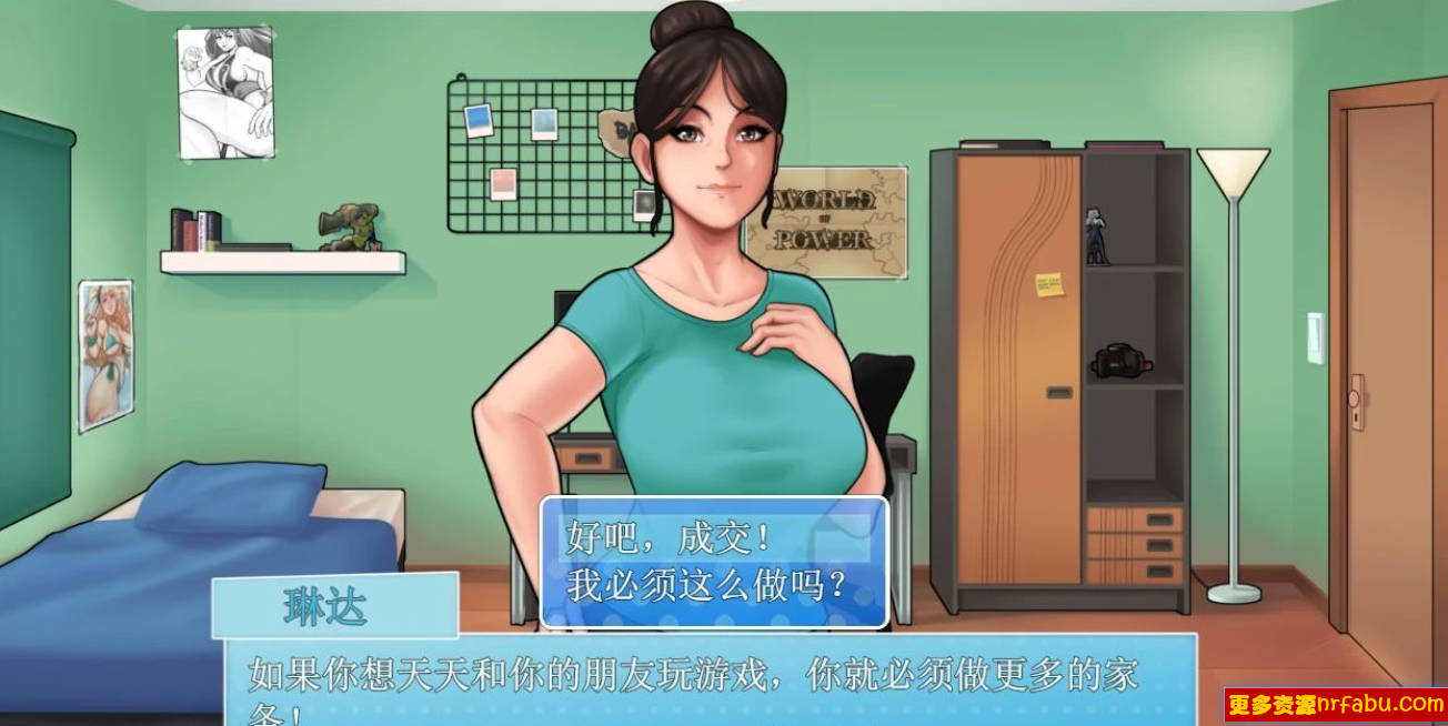 【SD/2D/欧美SLG/汉化】家务 V0.19.0 双端汉化作弊版[僵尸生活作者]【1.7G】