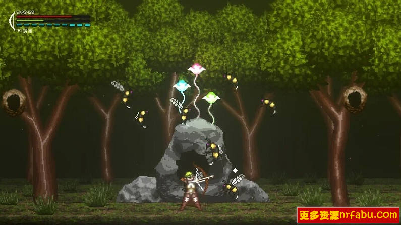 【PC/2D/ACT/中文】精灵弓箭手与消失的大树 V1.1 STEAM官方中文版【380M】