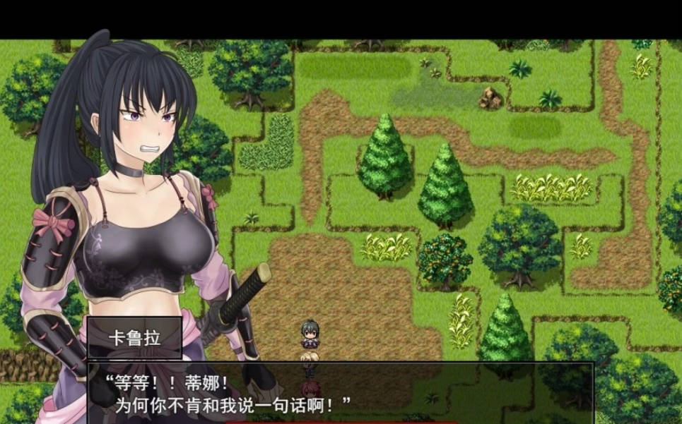 【SD/2D/RPG/中文】深红之狱的女剑士蒂娜 V2.0 双端STEAM官方中文步兵版【2.6G】