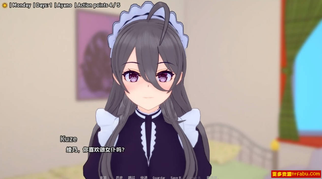 【SD/3D/SLG/汉化】与阿尔雅一起生活 Living With Alya V0.15 双端汉化版【1G】