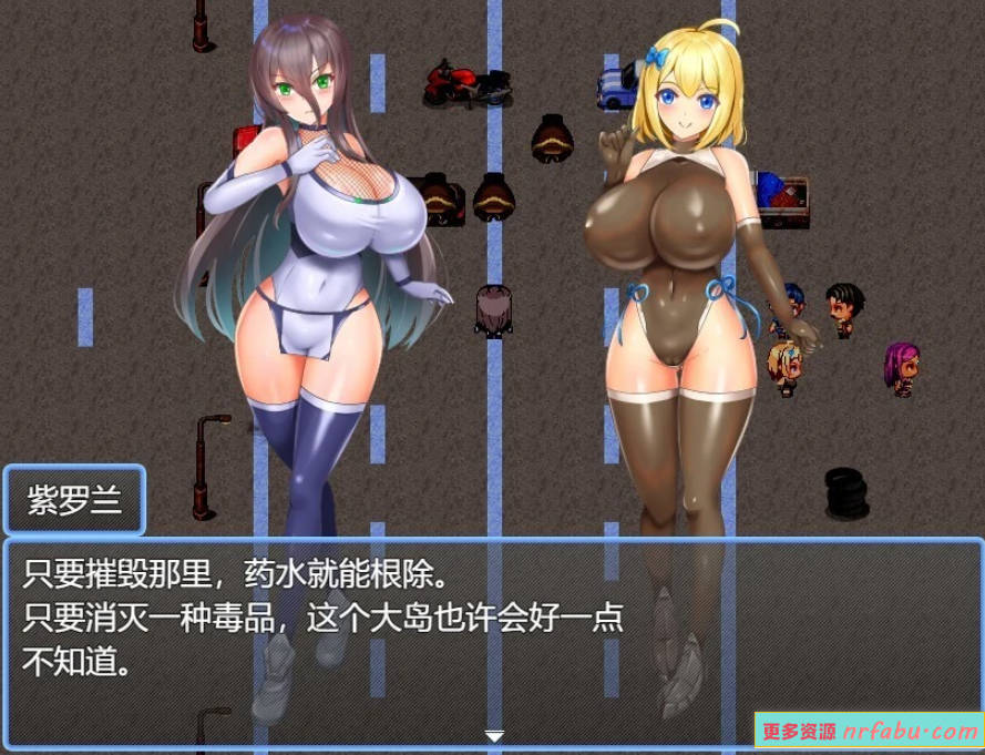 【PC/2D/RPG/汉化】邪恶职业对战忍姬 AI汉化版【500M】