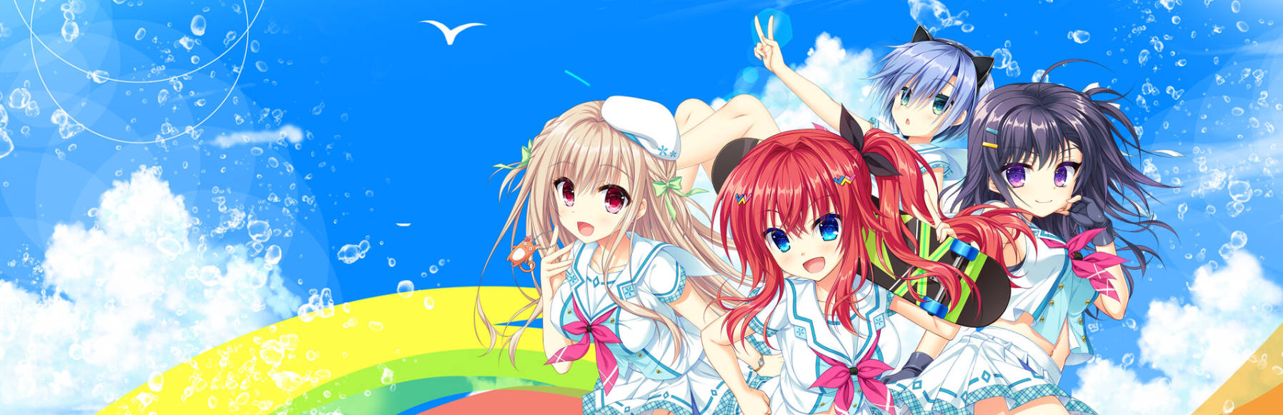 【PC/2D/GAL/中文】绽放★青春全力向前冲!V1.01 STEAM官方中文步兵版【7.9G】