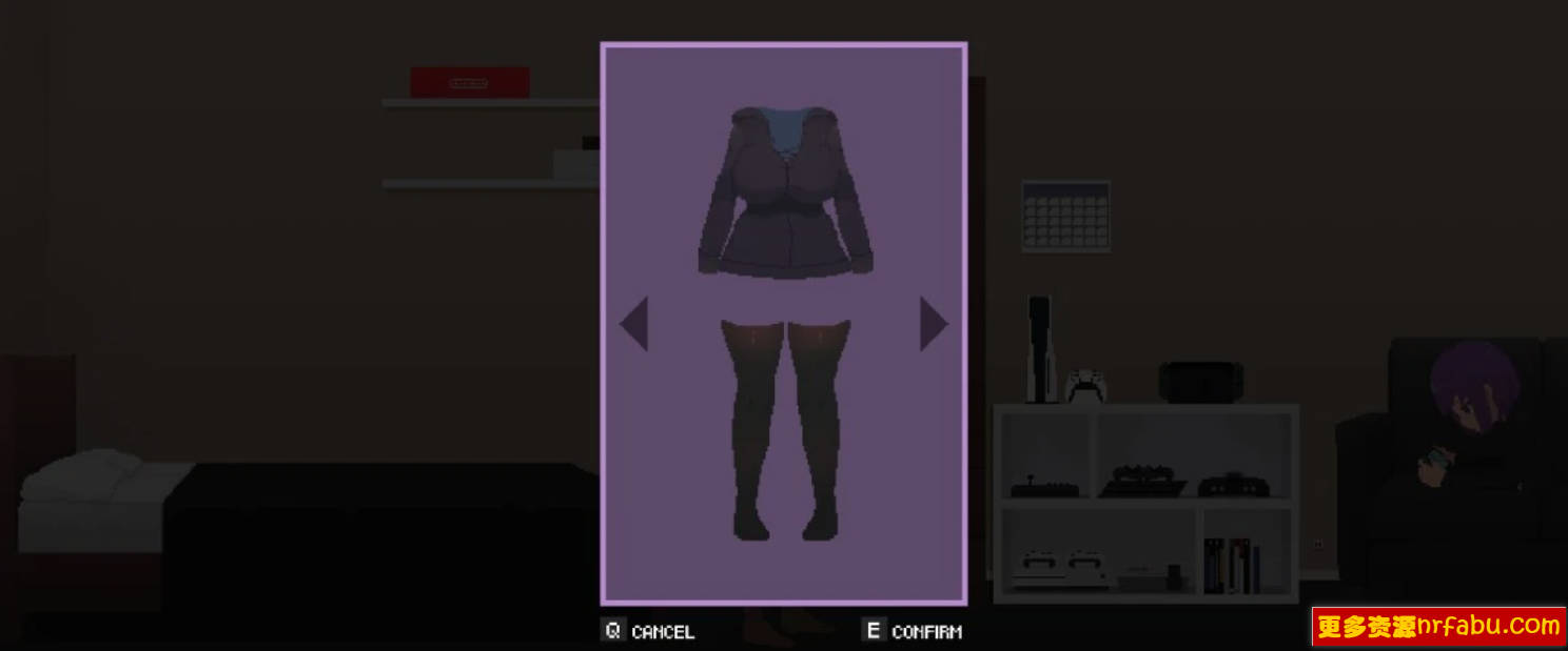 【PC/2D/SLG/无语言】我房间里的可爱死神 V0.4.1 PC+MAC版【200M】