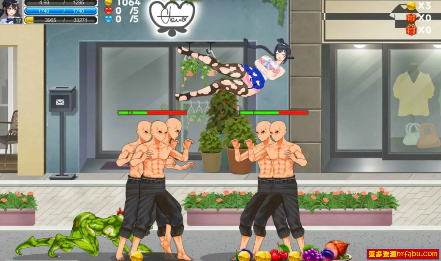 【PC/2D/ACT/中文】格斗少女尤里 V.005 STEAM官方中文步兵版【210M】