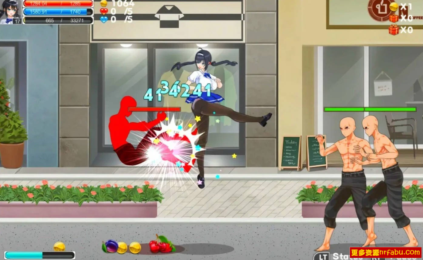 【PC/2D/ACT/中文】格斗少女尤里 V.005 STEAM官方中文步兵版【210M】