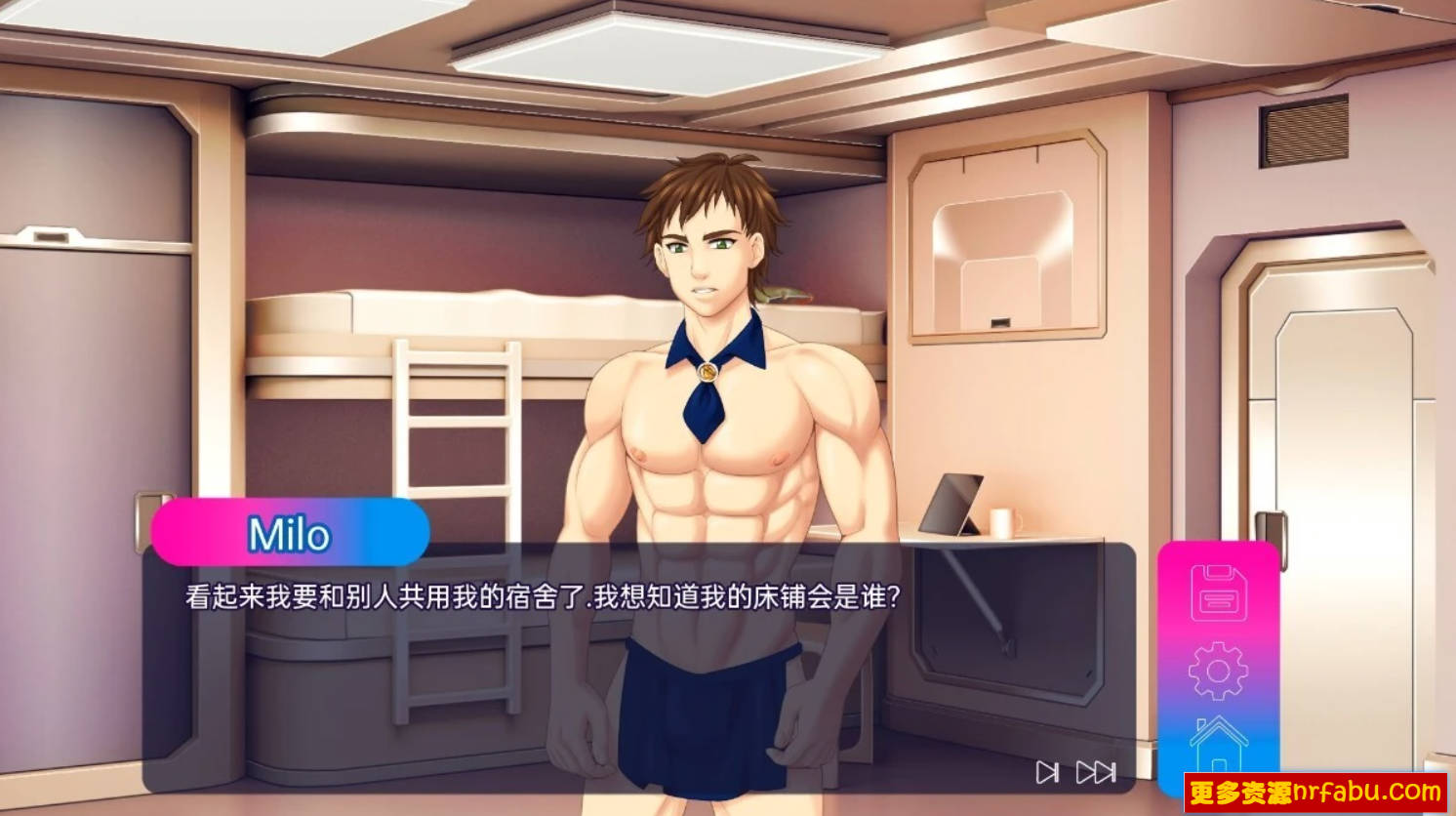 【SD/2D/欧美SLG/汉化】男同巡航 V1.3.2 双端汉化完全版【1.1G】