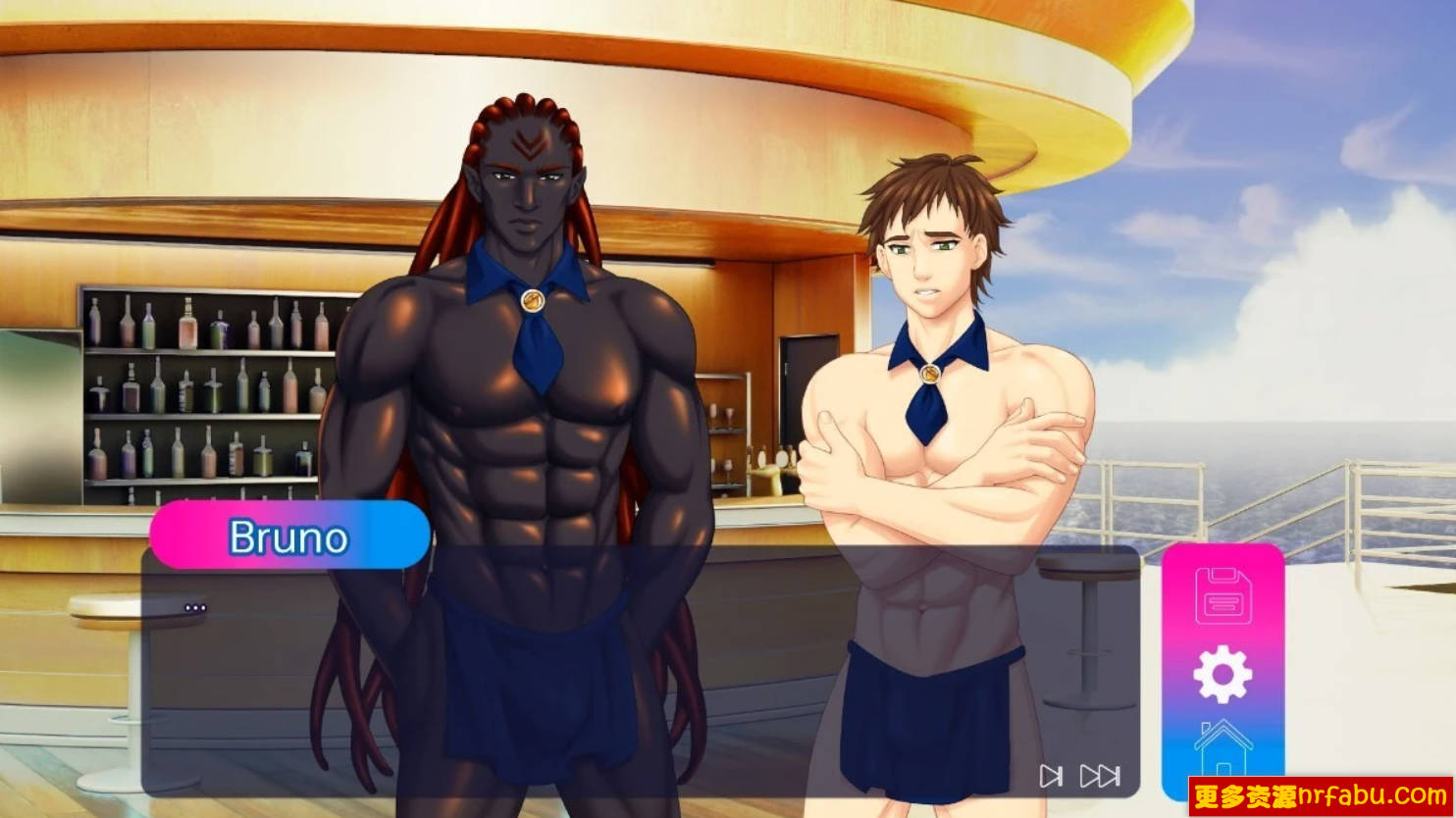 【SD/2D/欧美SLG/汉化】男同巡航 V1.3.2 双端汉化完全版【1.1G】