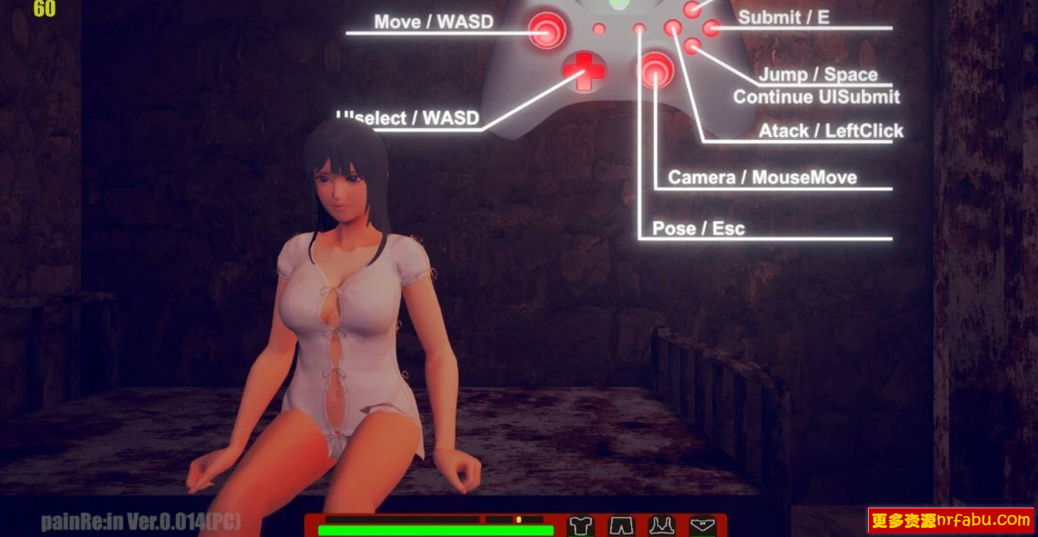 【PC/3D/ACT/英日】PainRein V0.014 英日赞助版【4.3G】