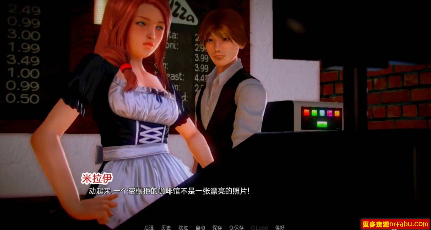 【SD/3D/欧美SLG/汉化】母乳咖啡馆 WhiteRussian EP5 双端高压汉化版【930M】