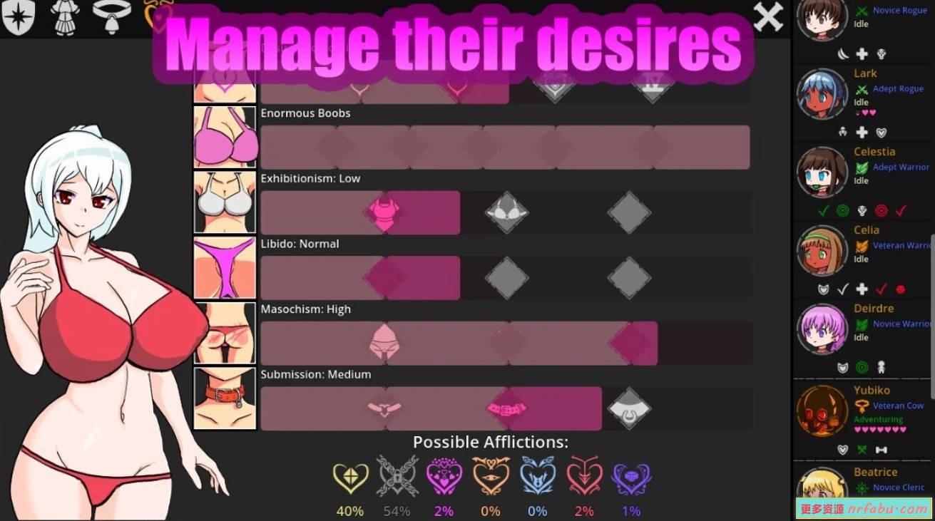 【SD/2D/SLG/中文】银欲地牢 Ero Dungeons V1.0 双端DL官方中文版【570M】