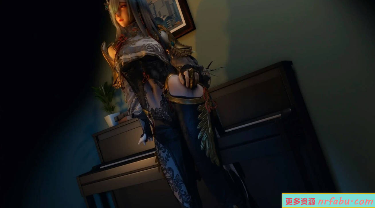 【DH/3D/同人/VAM】Szyca 大师 2024年11月作品 申鹤【15′/2.4G】