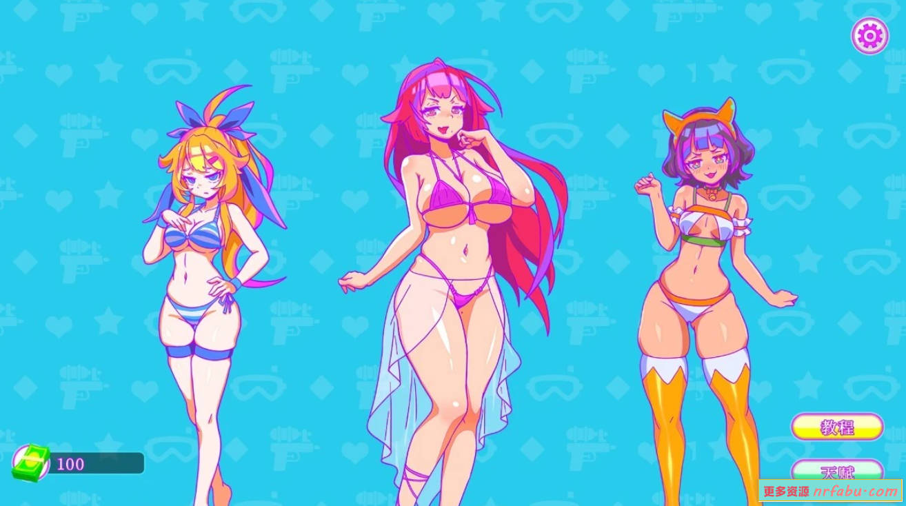 【PC/2D/SLG/中文】泳装乱舞 Swimsuit Dance B16152695 STEAM官方中文版【380M】