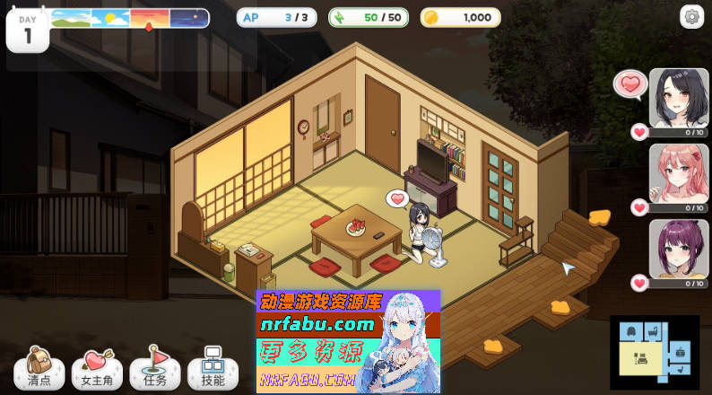 [PC/养成互动SLG/中文/动态]Inari V1.5.12 官方中文正式步兵版+作弊+存档[更新][11G]