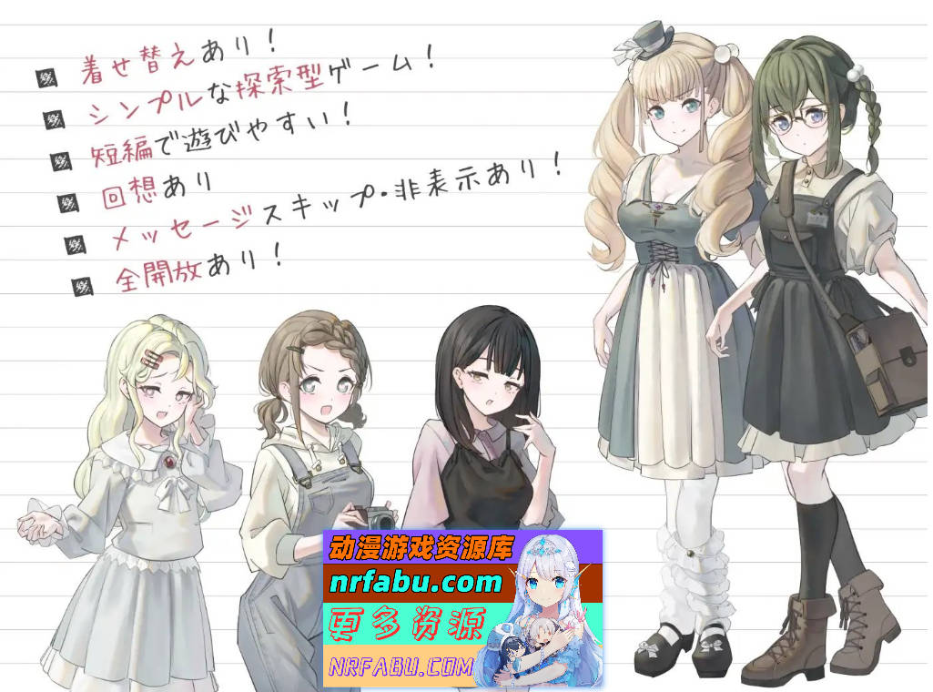 [PC/RPG/汉化]大小姐与杂货屋少女 内嵌AI汉化版+存档[新汉化][490M]