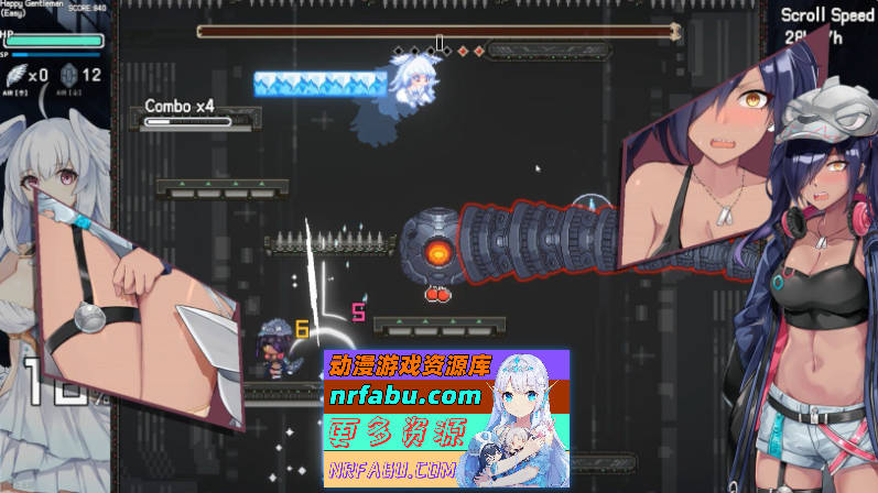 [PC/ACT/中文/动态]下来啊！冰鸟（是男人就下一百层）V1.03 官方中文正式步兵版+存档[更新][2G]