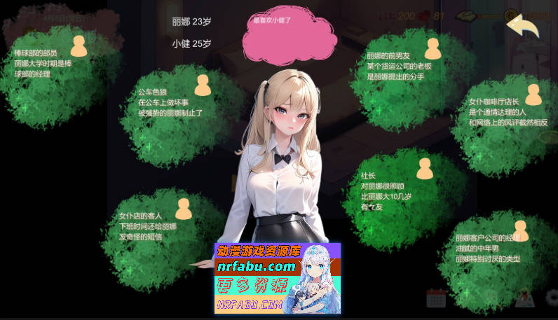[PC/探索SLG/中文]令我骄傲的女友--丽娜篇V1.5.0 官方中文版[更新][660M]