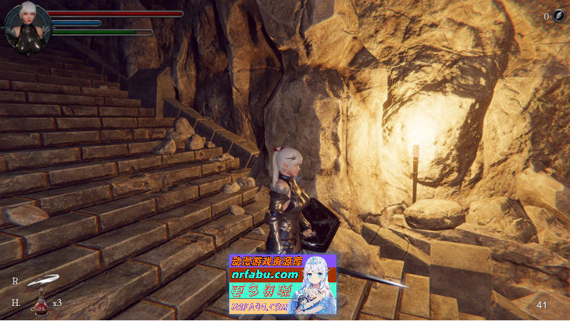 [PC/3DACT/中文/动态]地下城的女骑士 官方中文步兵版+存档[新步兵][  3.3G ]