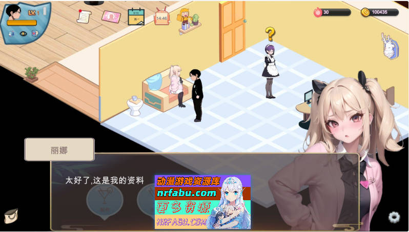 [PC/经营SLG/中文/动态]黑山恋爱咖啡厅V2.2 官方中文版[更新][ 1.1G ]