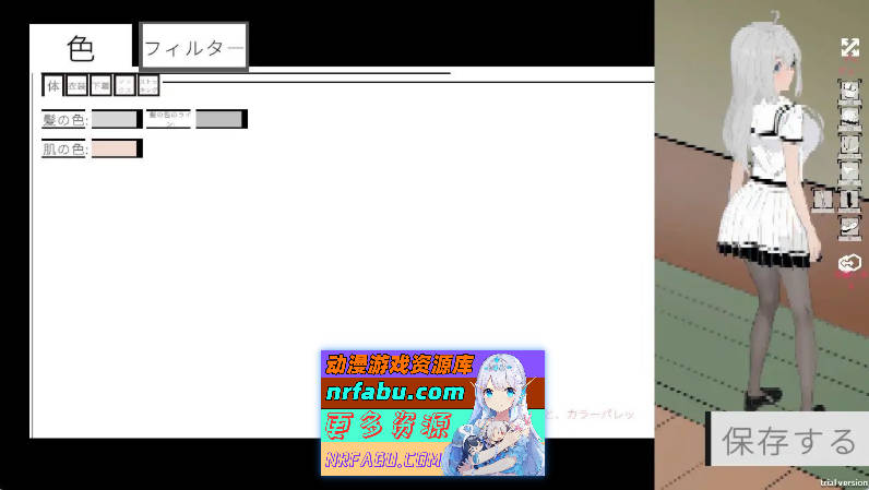 [PC/互动SLG/中文/动态]人形少女-XA 官方中文版[新作][650M]