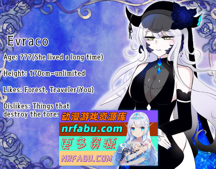 [PC/互动SLG/中文]我与苍蓝之森的盲眼魔女 官方中文步兵版[新作][2.1G]