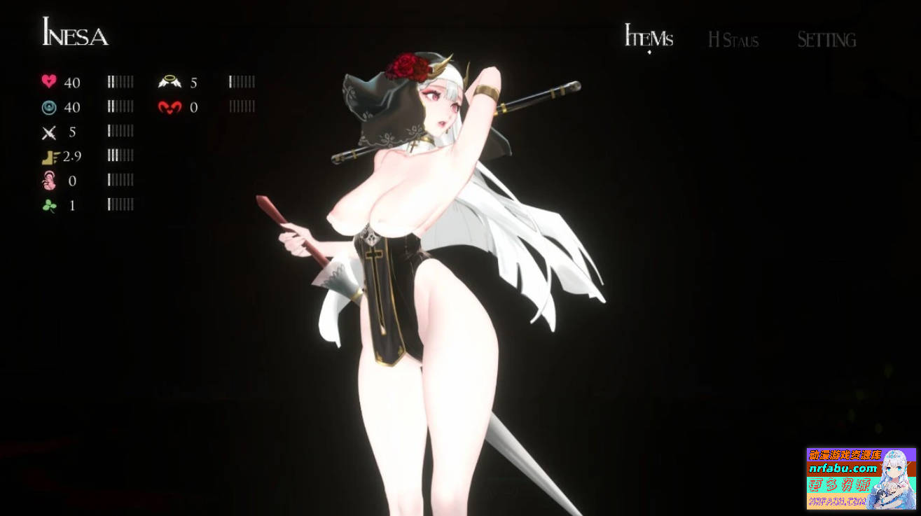 【PC/2D/ACT/中文/白丝高跟】神作：棘罪修女-伊妮莎 ThornSin V0.6.8 中文【4G】