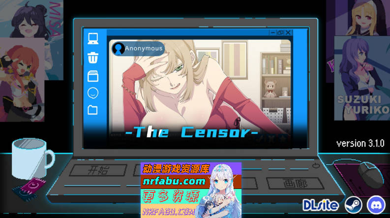 [PC/像素互动SLG/中文/动态]社群审查/工口检阅者/the censor V3.1.0官方中文正式版+存档[更新/修复BUG][1.6G]