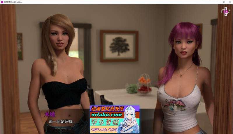 [PC/欧美SLG/汉化/动态]诱惑度假村V0.0.5 AI汉化版[2.1G]