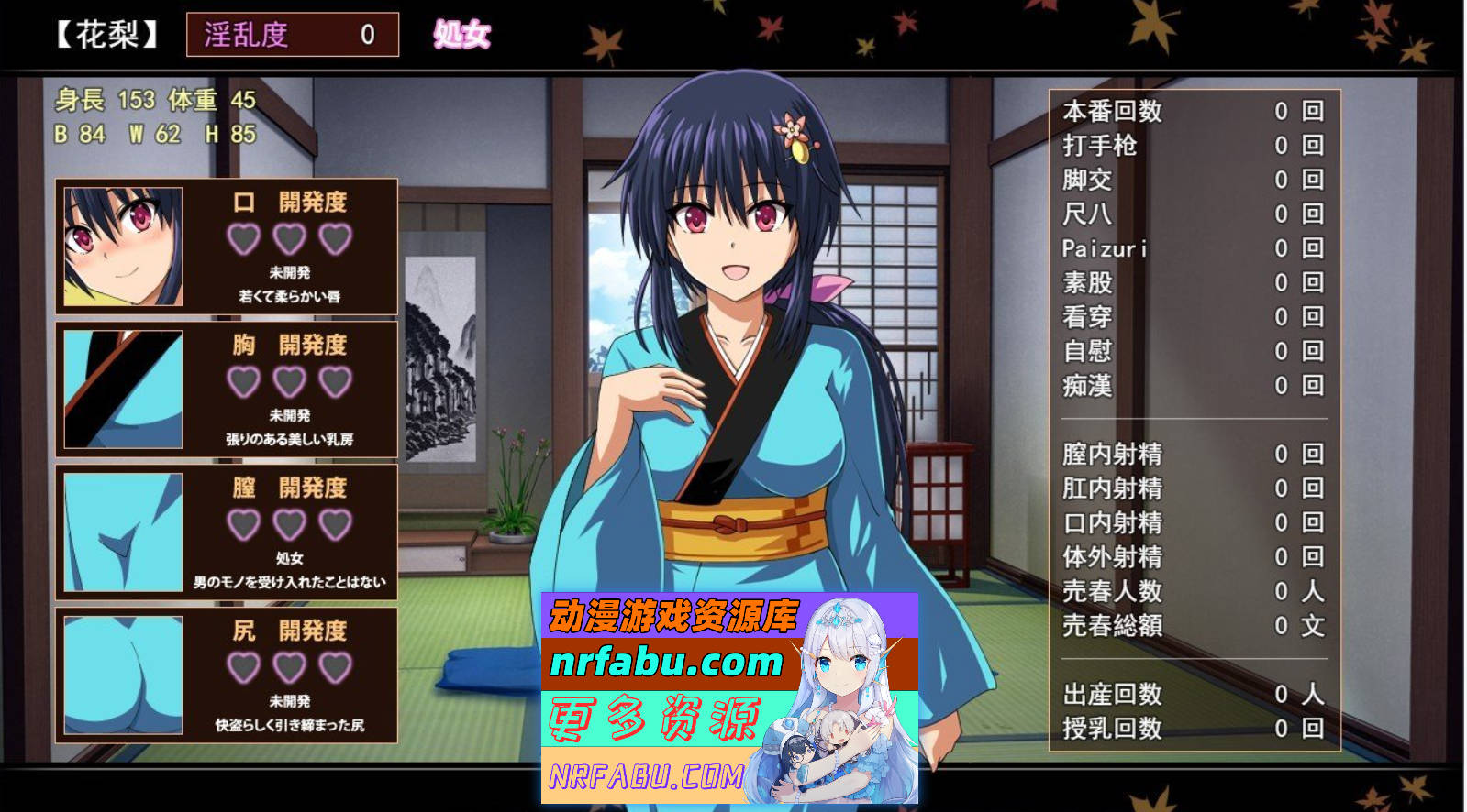 [PC/爆款RPG/汉化/动态]大型江户幻想RPG：女忍者花梨V1.2 精翻汉化版+存档[新汉化][1.8G]