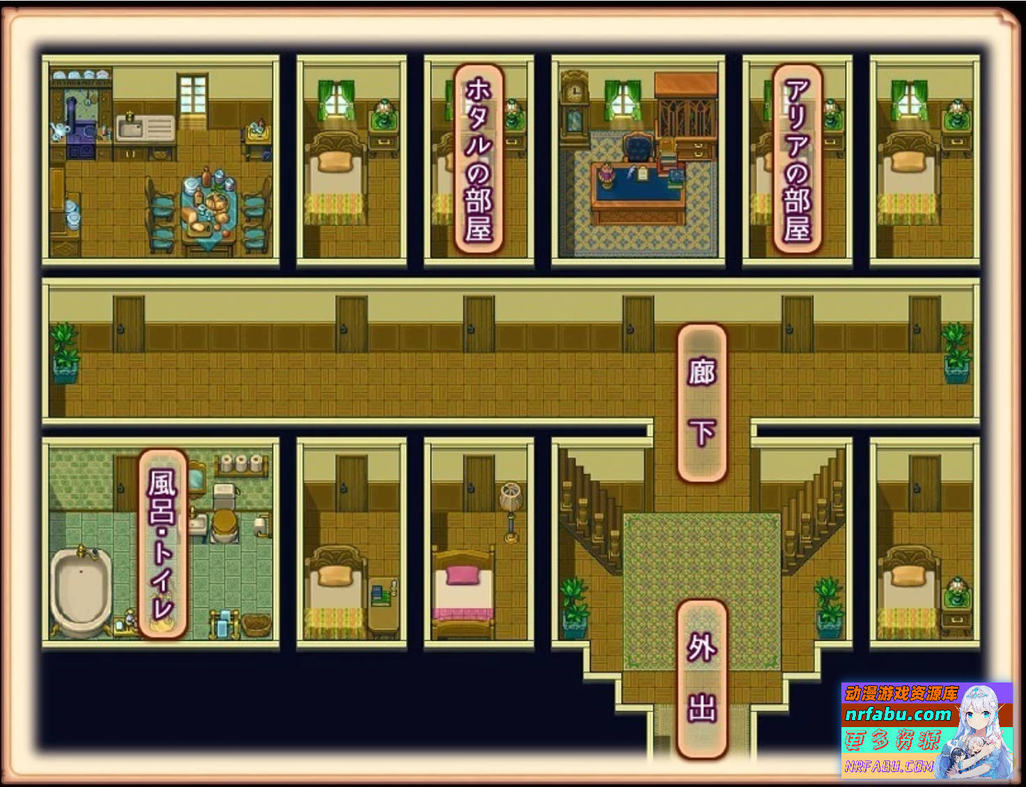 【PC/2D/RPG/汉化】牛娘女仆咖啡厅 V1.0 AI汉化版【700M】