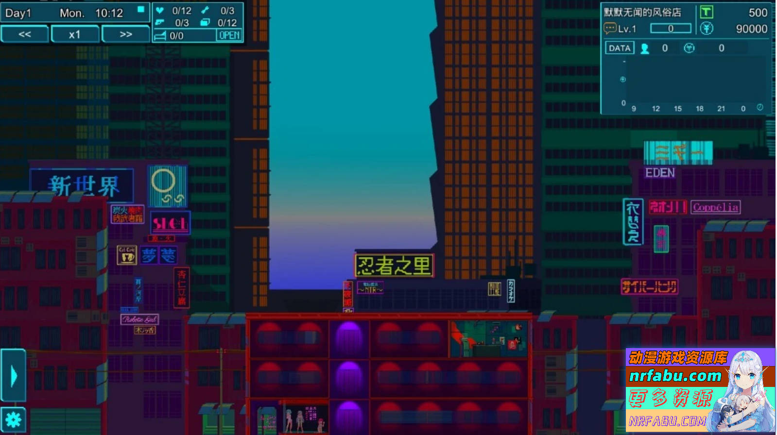 【PC/2D/SLG/中文】赛博朋克昌馆-忍者之里 MARIONETTE DL官方中文最终版【520M】