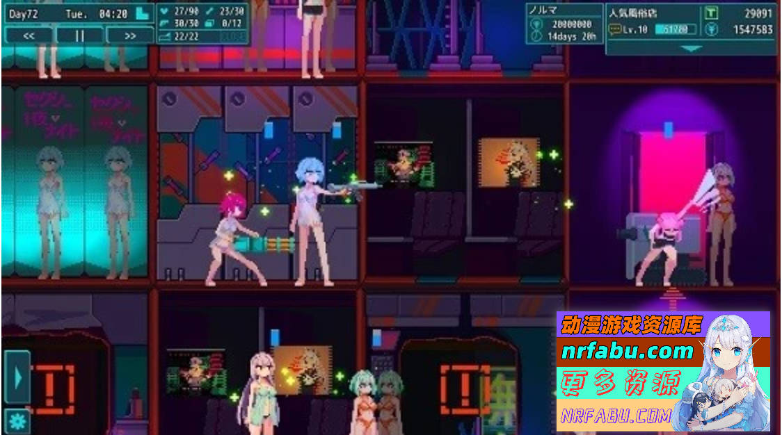 【PC/2D/SLG/中文】赛博朋克昌馆-忍者之里 MARIONETTE DL官方中文最终版【520M】