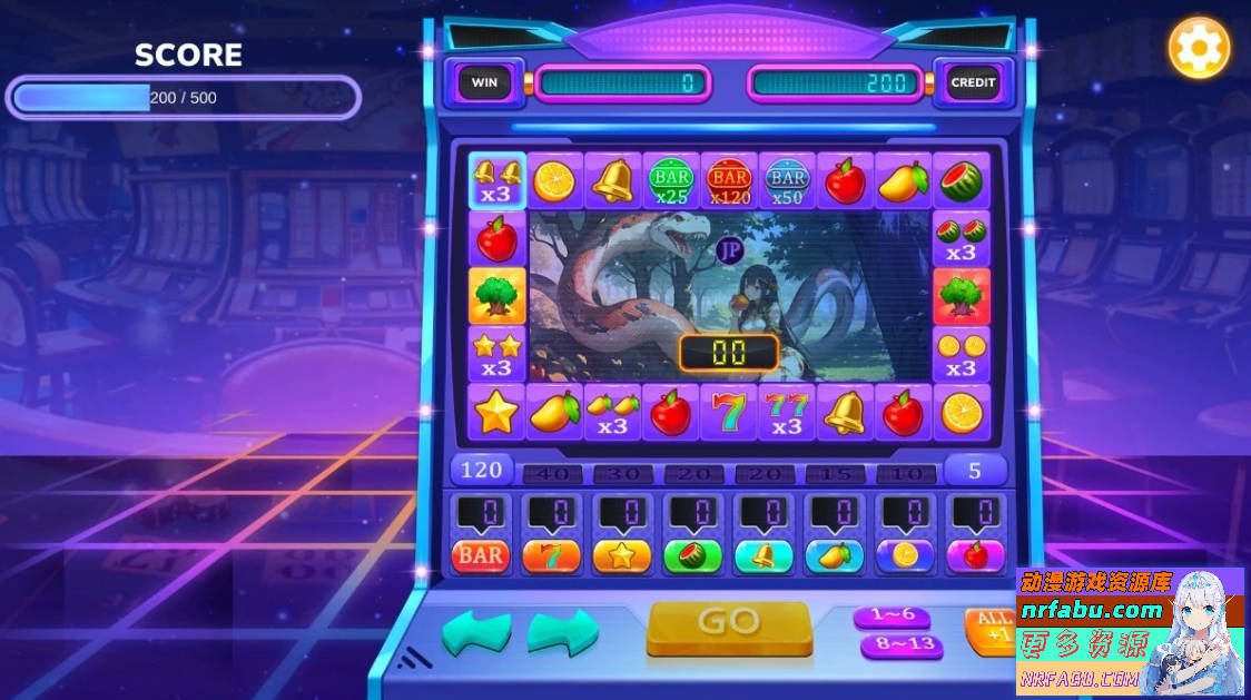 【PC/2D/SLG/中文】老虎机少女 Slot Girls V1.06 STEAM官方中文步兵版【1.2G】