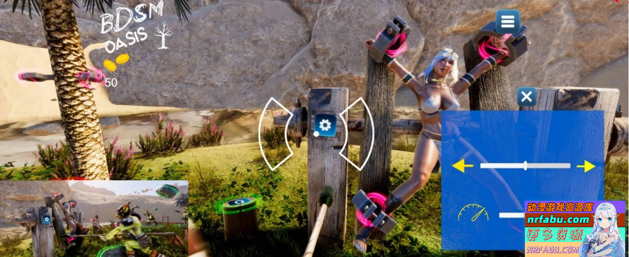 【PC/3D/SLG/中文】绿洲 BDSM Oasis V0.2 STEAM官方中文版【3.5G】