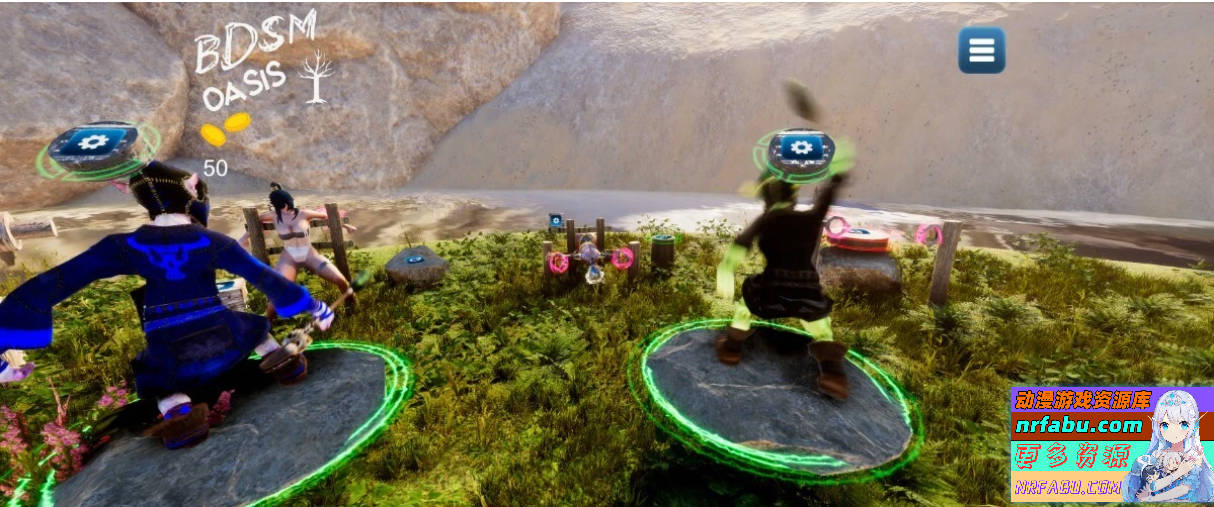 【PC/3D/SLG/中文】绿洲 BDSM Oasis V0.2 STEAM官方中文版【3.5G】