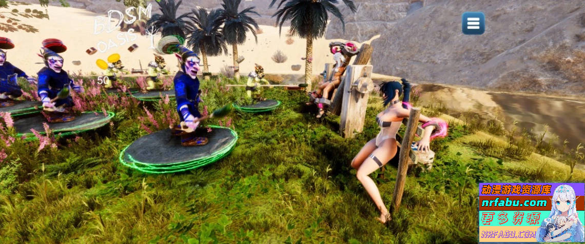 【PC/3D/SLG/中文】绿洲 BDSM Oasis V0.2 STEAM官方中文版【3.5G】