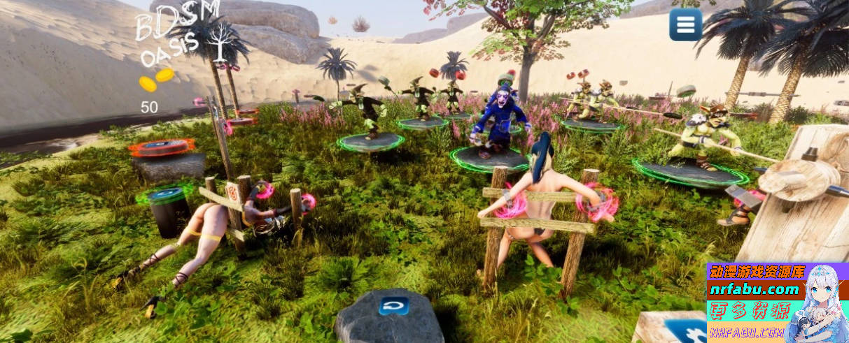 【PC/3D/SLG/中文】绿洲 BDSM Oasis V0.2 STEAM官方中文版【3.5G】