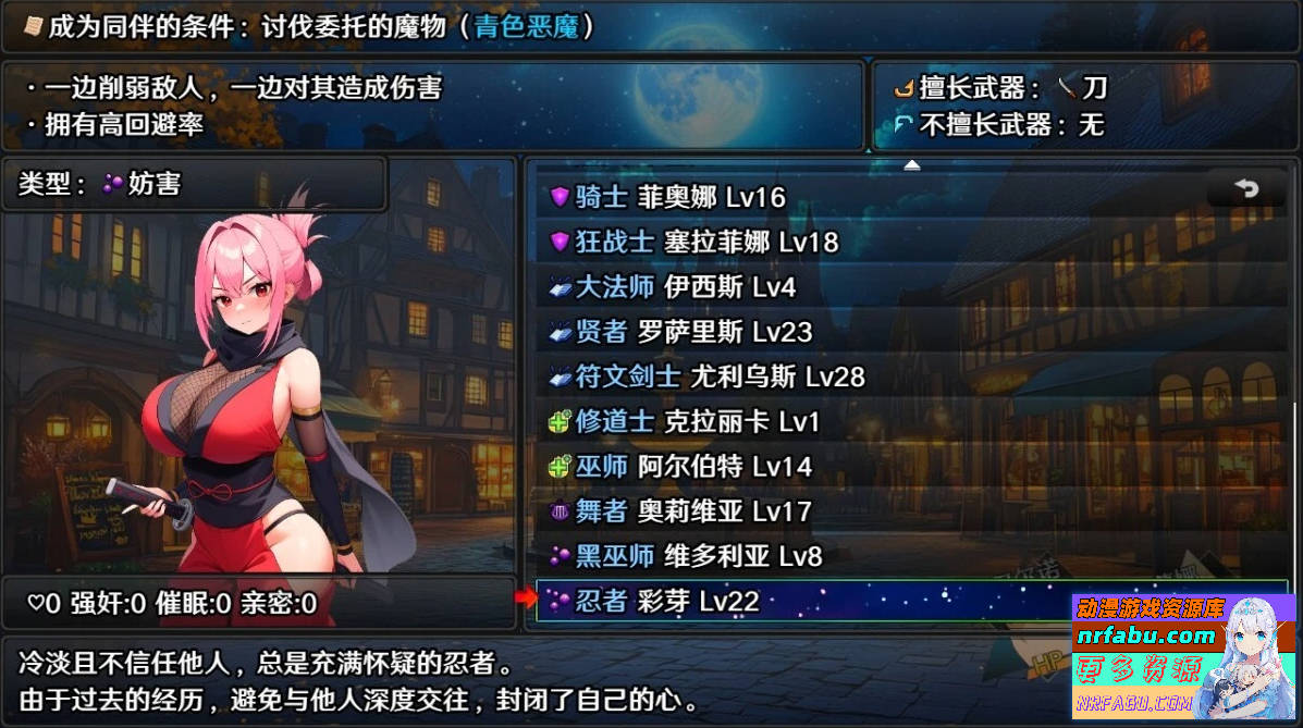 【PC/2D/RPG/中文】欲望地下城:不眠之都卢恩海姆 V1.2.2 STEAM官中步兵版【1.6G】